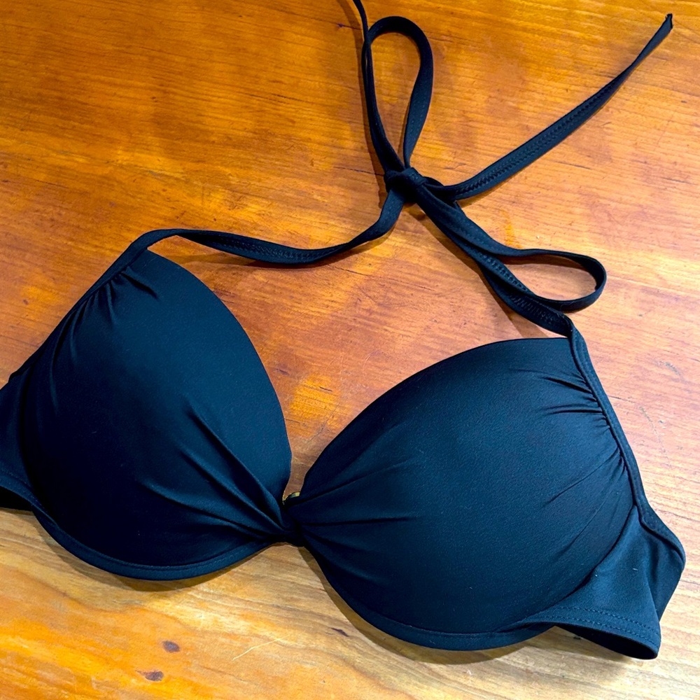 Classic Black Women's Swim Top